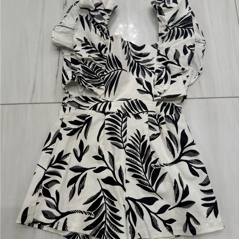 NWT medium Romper